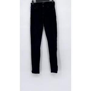 CITIZENS OF HUMANITY Women's Black Solid Skinny-Leg Ankle Jeans SZ 24